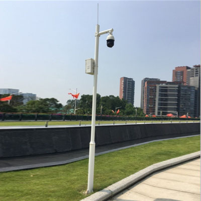 小区监控立杆